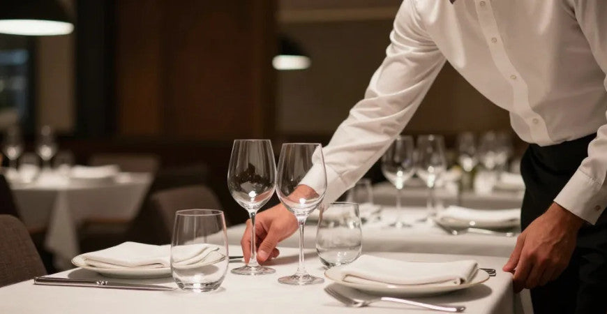 Comment dresser une table dans un restaurant : les erreurs invisibles que vos clients remarquent avant le premier service