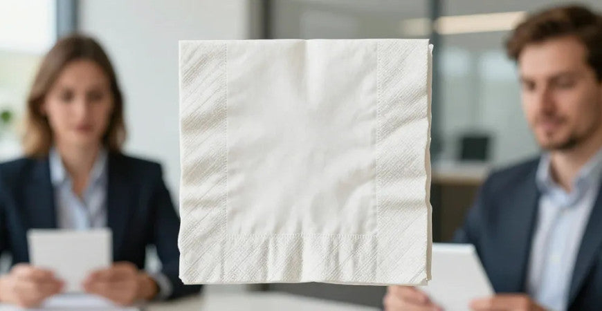 Personnaliser des serviettes en papier : au-delà de l'impression, créer un objet de communication qui dure