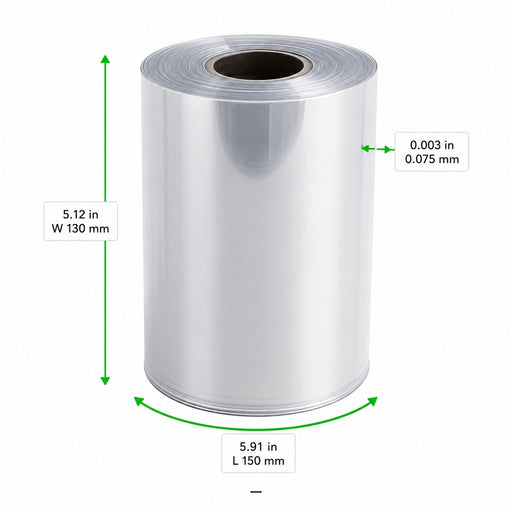 Film scellage bubble tea 150m/130mm 150x130mm H0,075mm