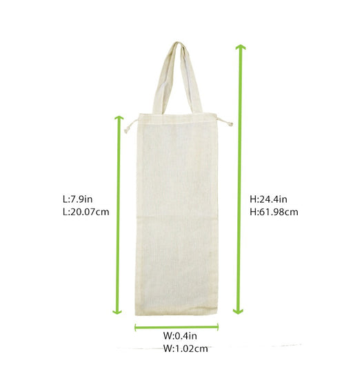 Sac à pain tradition en coton 10x200mm H500mm