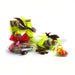 Elément de plateau réemployable plastique vert transparent "Klarity" 180x130mm H16mm