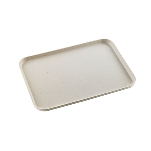 Plateau réemployable en composite beige 310x225mm H16mm