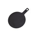 Phoenix Planche ronde noire en fibre de bois 288x203mm H6mm