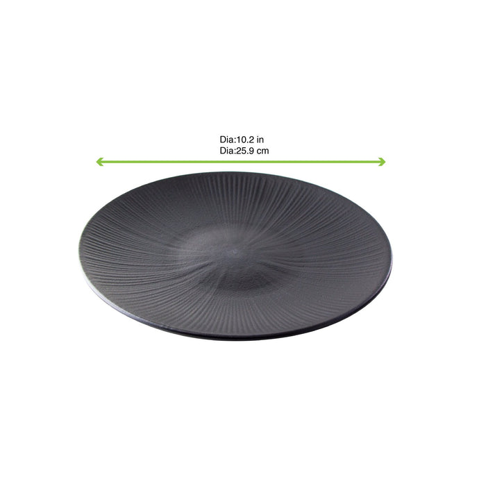 Black Phoenix assiette noire ré-employable H30mm