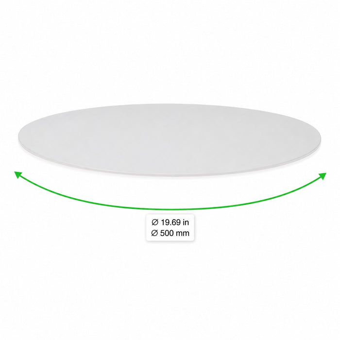 Plateau Rond en acrylique