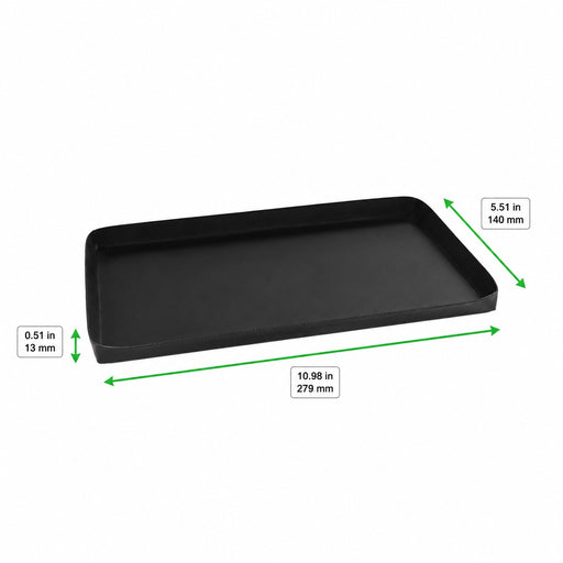 Panier BBQ solide avec bordure 279x140mm H13mm