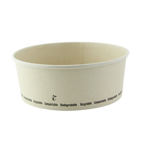 Saladier rond en carton fibre de bambou "Buckaty" H69mm 1200ml