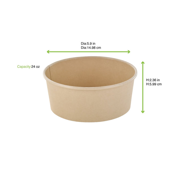 Saladier "Buckaty" multi-usage en fibre de bambou H60mm 700ml