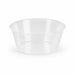 Caissette de cuisson plastique PS ronde translucide H27mm 120ml