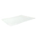 Plateau rectangulaire blanc en pulpe "BioNchic" 390x290mm
