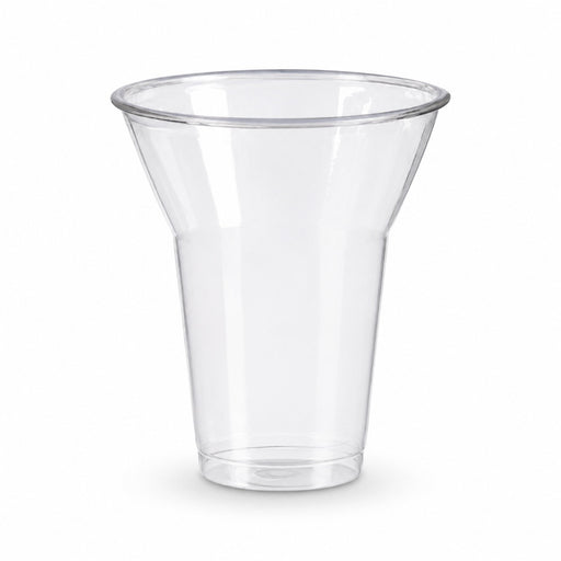 Pot à dessert transparent en plastique PET H112mm 360ml