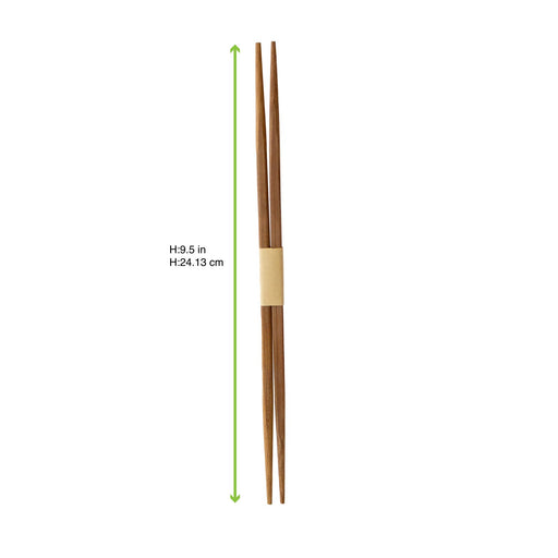 Baguette bambou emballée par paire H240mm