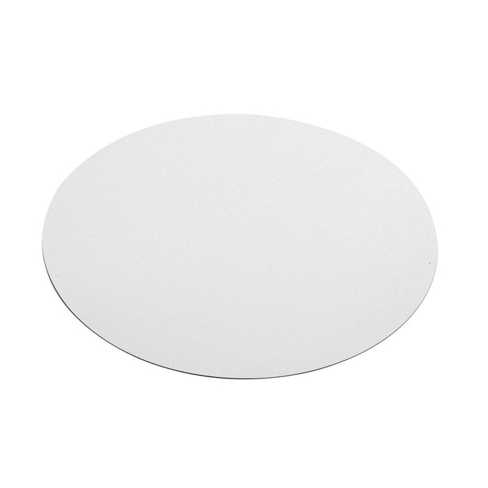 Rond carton double face or/noir