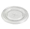 Couvercle PET transparent plat avec croisillon - Ø 9,2 cm - 1000 unités
