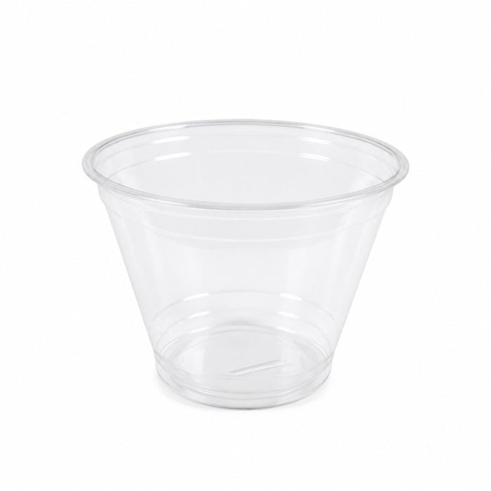 Pot dessert PET transparent H72mm 270ml