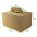 Boite carton kraft avec poignées "Lunchgo" 325x225mm H175mm
