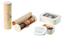 Boite bois cylindrique 7 macarons H230mm