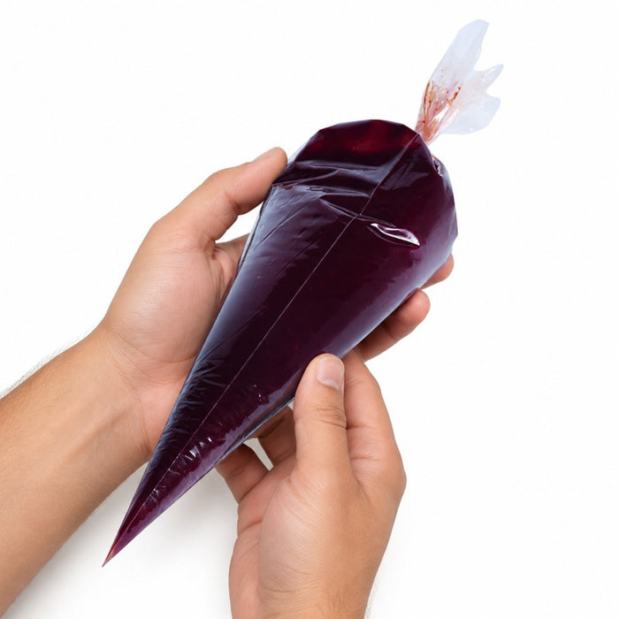 Poche pâtissière transparente en boîte distributrice 550 H300mm