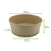 Saladier rond en carton fibre de bambou "Buckaty" H60mm 750ml