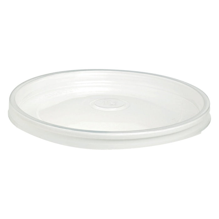 Couvercle rentrant transparent en plastique PP H10mm