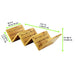 Support bambou pour tacos 217x100mm H47mm