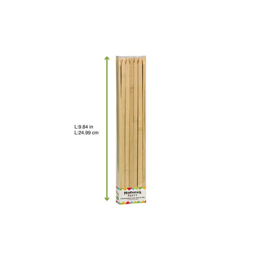 Pic bambou plat BBQ 100mm H250mm
