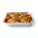 Barquette aluminium rectangulaire 227x177mm H30mm