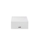 Boîte pâtissière carton blanche 162x162mm H82mm
