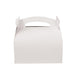 Boîte pâtissière carton blanche avec anse 180x160mm H168mm