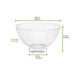 Mini coupelle plastique PS transparente "Milo" H34mm 90ml