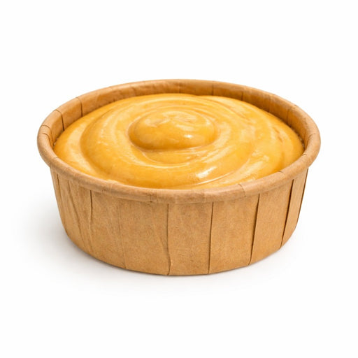 Pot papier plissé kraft avec Boite distributrice H30mm 120ml