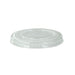 Couvercle transparent plat en plastique PET H8mm