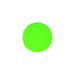 Rond carton double face anis/fushia