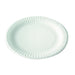 Assiette ronde en carton blanc H25mm