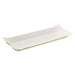 Assiette barque en carton blanc 320x130mm H13mm