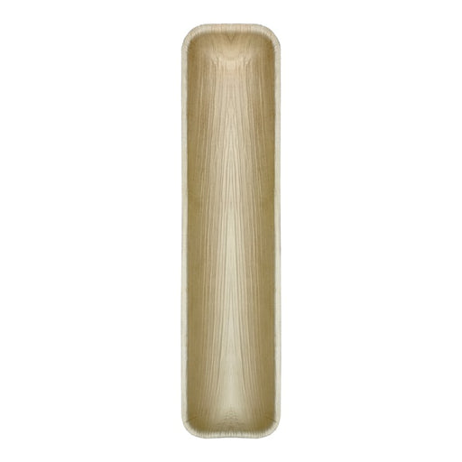 Plateau rectangulaire en palmier 410x90mm H25mm