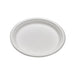 Assiette ronde blanche en pulpe H26mm