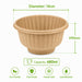 Pot à soupe pulpe avec couvercle H90mm 680ml