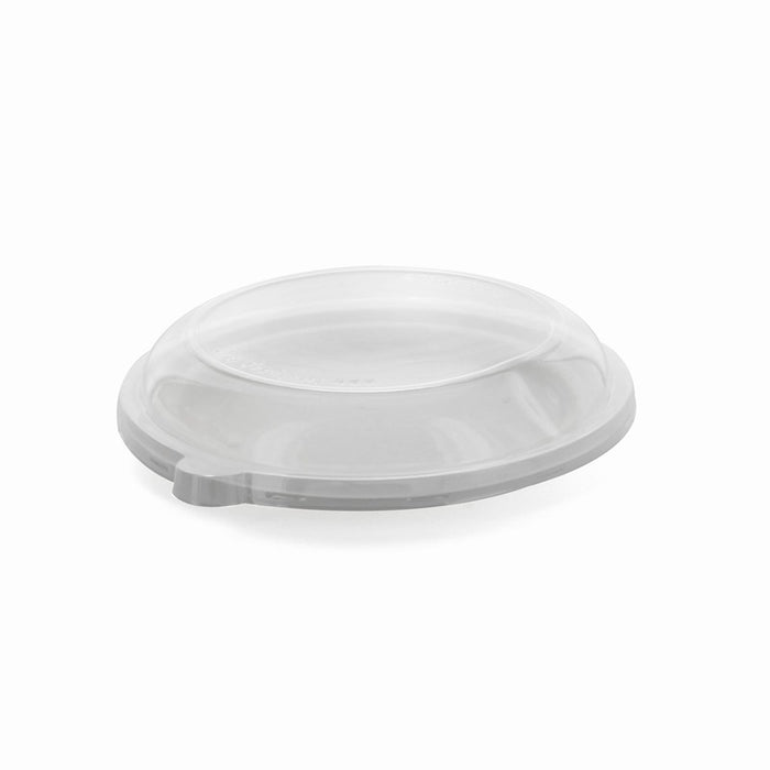 Couvercle plat transparent en plastique PET H30mm