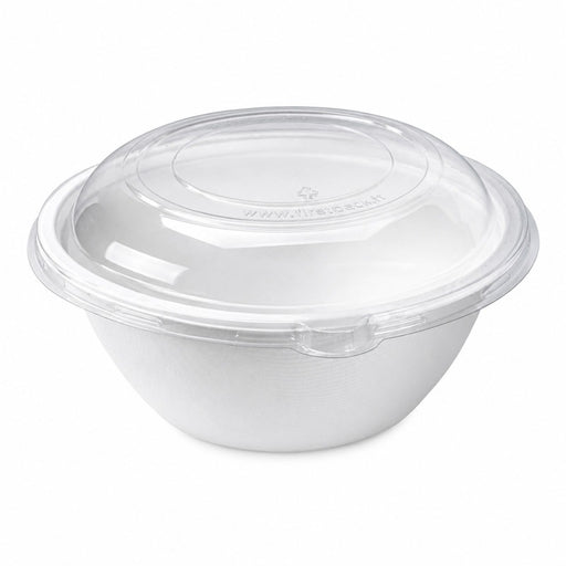 Couvercle plat transparent en plastique PET H20mm