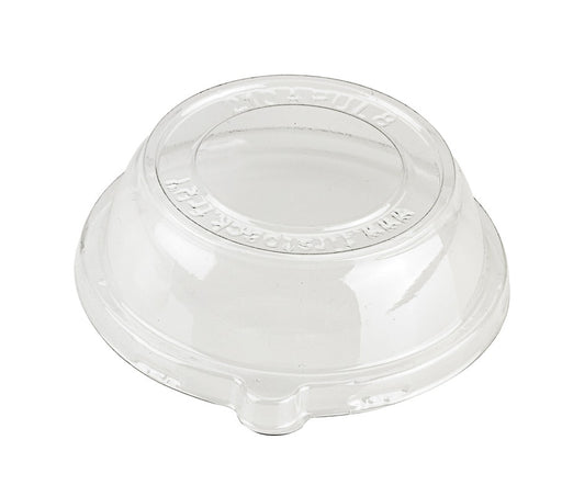 Couvercle plat transparent en plastique PET H25mm