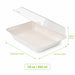 Coquille blanche en pulpe 230x156mm H80mm 830ml