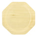 Assiette octogonale en bois "Scandinavie" 260x220mm