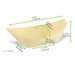 Barquette bateau bois 113x70mm H14mm