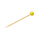 Pique bambou avec une extrémité décor tennis H120mm