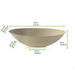 Bol ovale brun en pulpe "BioNchic" 225x135mm H55mm 750ml