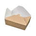 Boîte repas carton kraft 215x160mm H48mm 1500ml