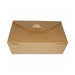 Boîte repas carton kraft laminé 217x160mm H50mm 1450ml