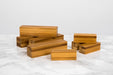 Porte menu en bambou 100x25mm H25mm