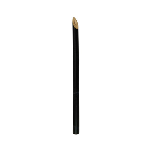 Paille bambou noire pour cocktail H145mm